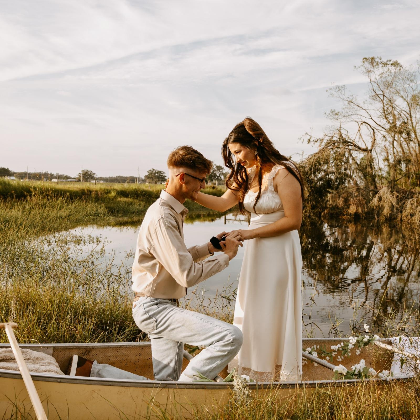 She said yes!