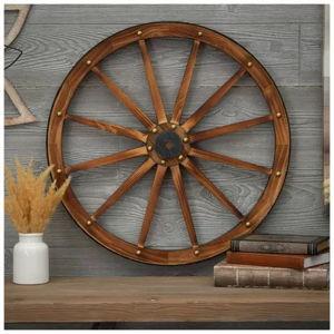 Wagon Wheel Wood Wall Decor | Hobby Lobby | 455832