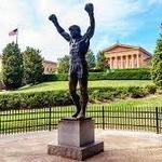 Rocky Statue