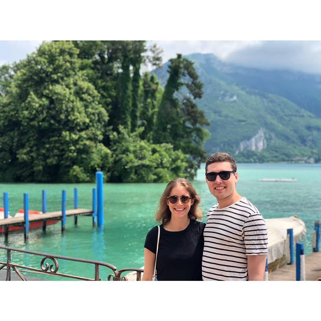 The french alps on Maddie's birthday!