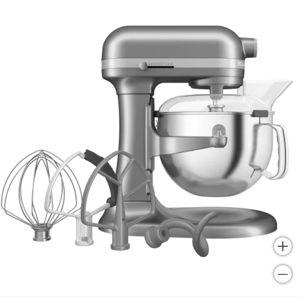 KitchenAid 6 Quart Bowl-Lift Stand Mixer with Attachments and Pouring Shield