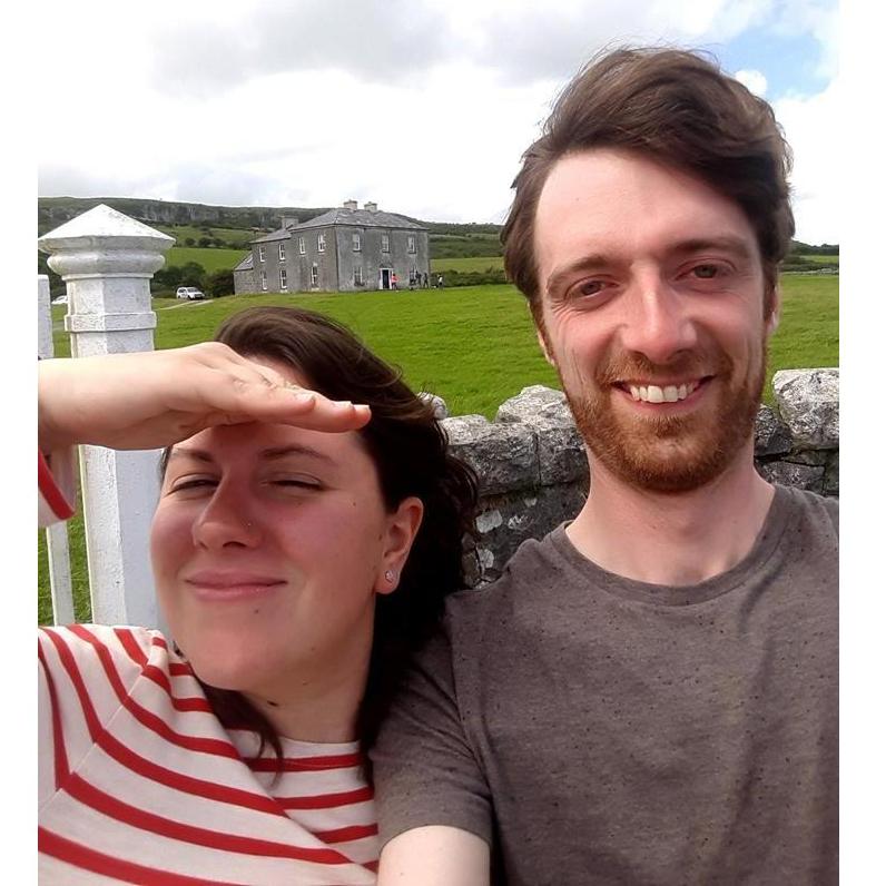 At Father Ted's House in Ireland!