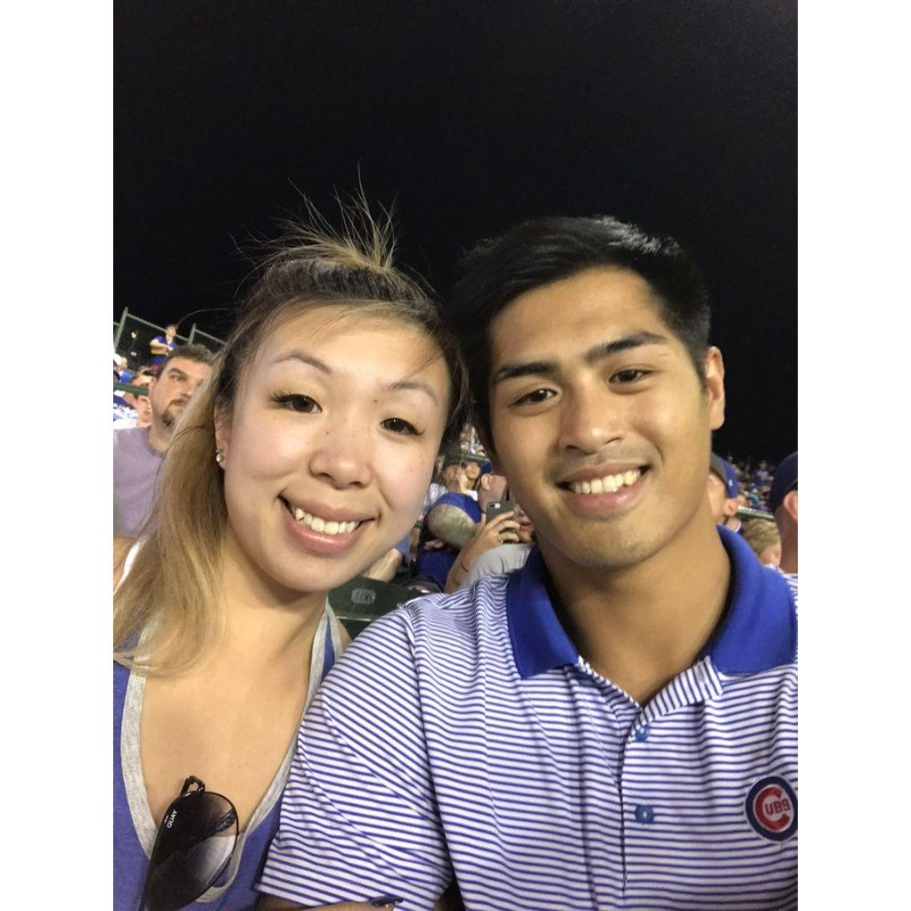 First Cubs game