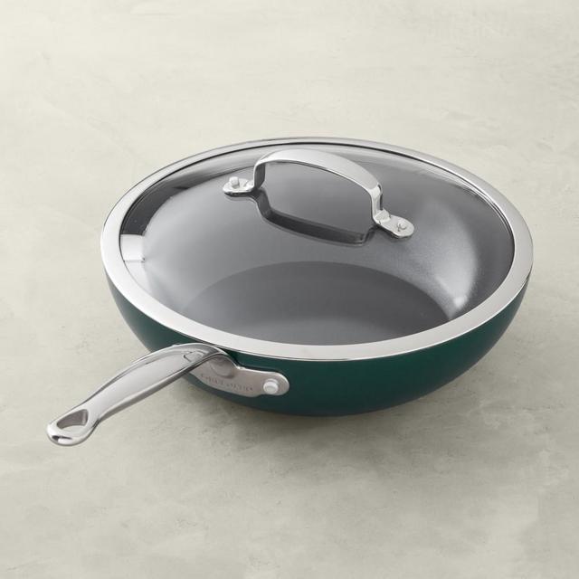 GreenPan™ Revolution Color Ceramic Nonstick Wok, Riviera