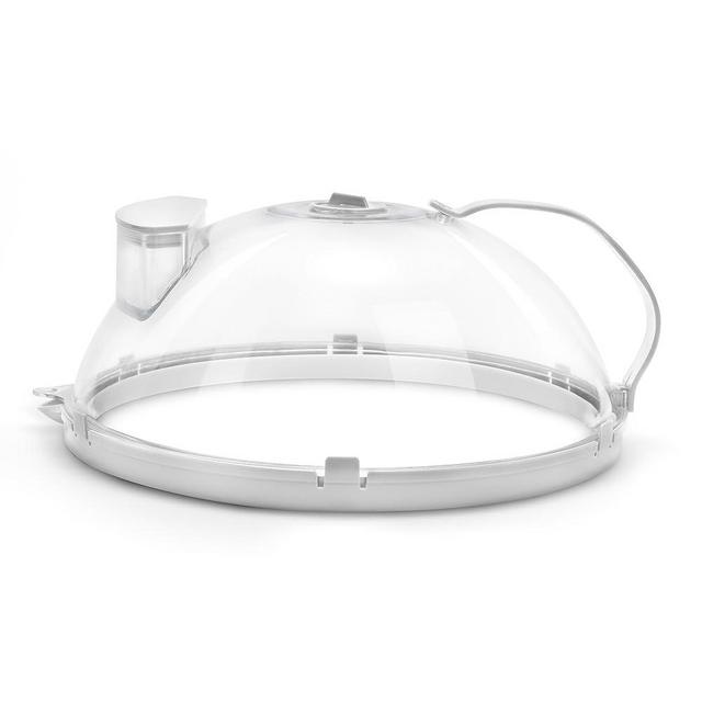 Savore Splatter Pal Microwave Cover for Food | BPA-Free, Food Bowl Lid w/Steam Vent, Prevents Mess and Splatter | Kitchen Essential for Easy and Clean Microwave Cooking | Durable and Dishwasher-Safe