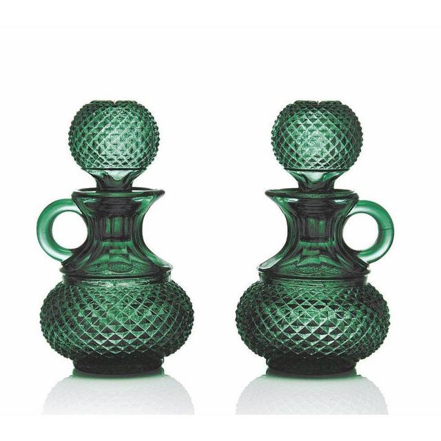 Galeano Green Oil & Vinegar Set