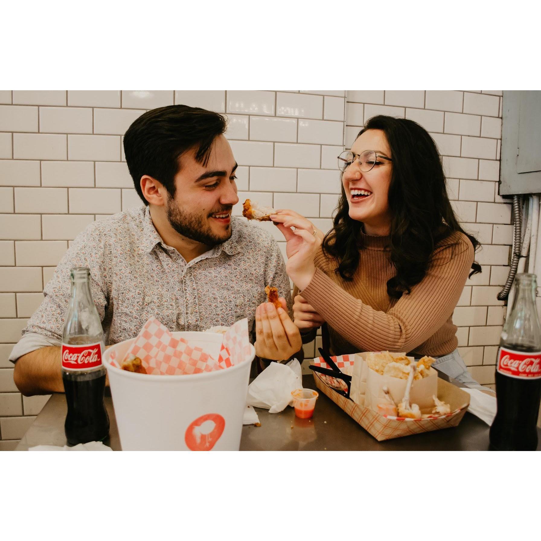 engagement photoshoot, grand central market