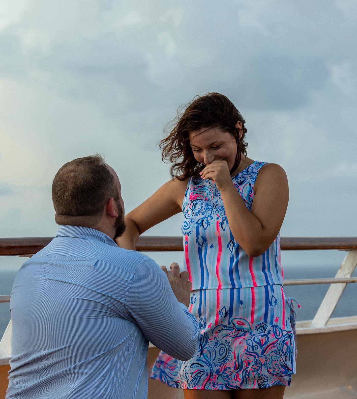 The Proposal. Nichole was very surprised!