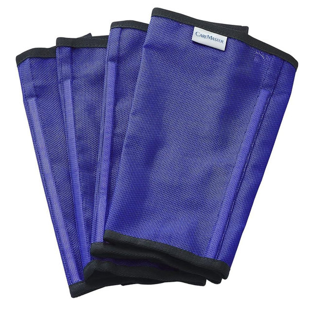 CareMaster Fine Mesh Fly Boots Loose Fitting & Non-Slip Horse Fly Leggings No More Horsefly Nuisance Greatly Reduce Stomping Breathable with Natural Air Flow (Set of 4)