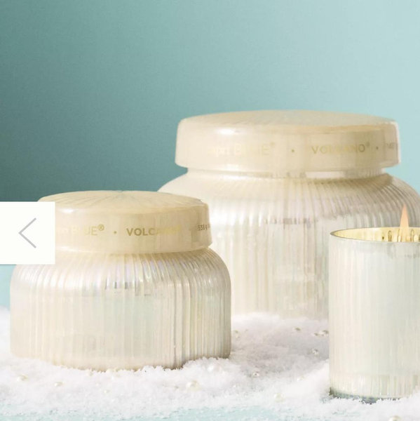 Capri Blue Volcano Capiz Jar Candle​