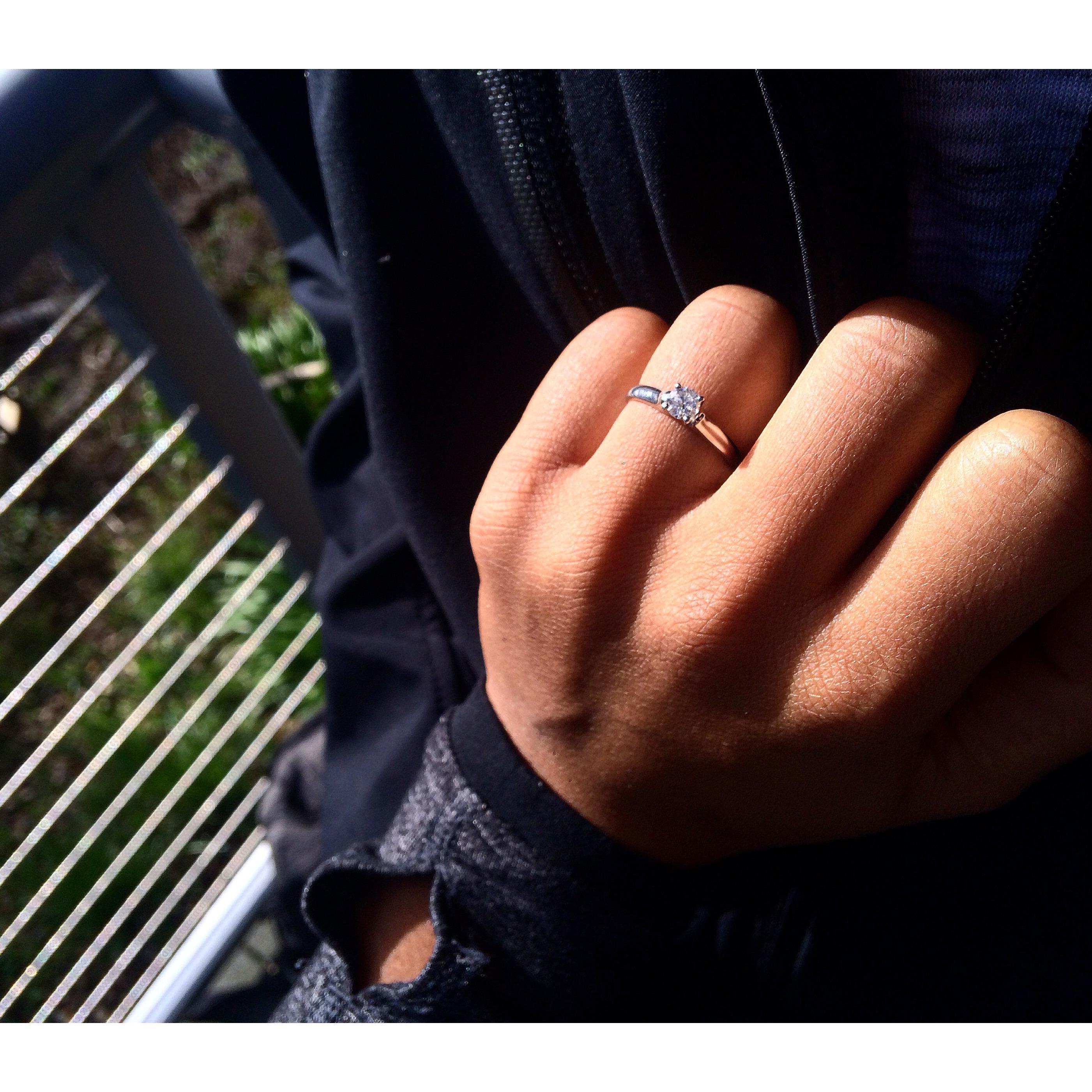 We were engaged on the 6th of February 2016.