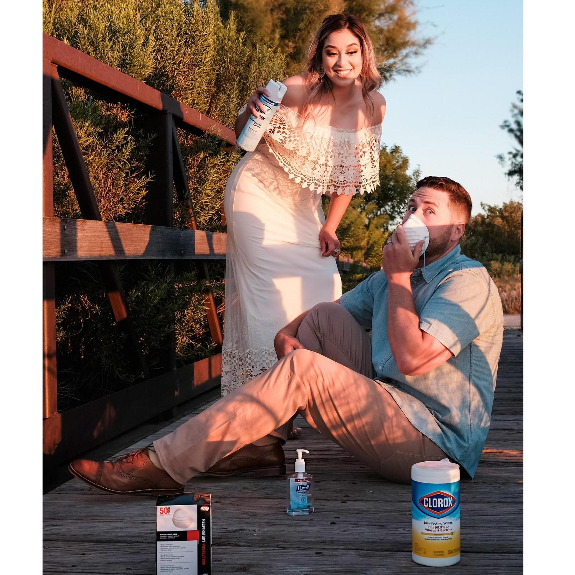 COVID got us like...