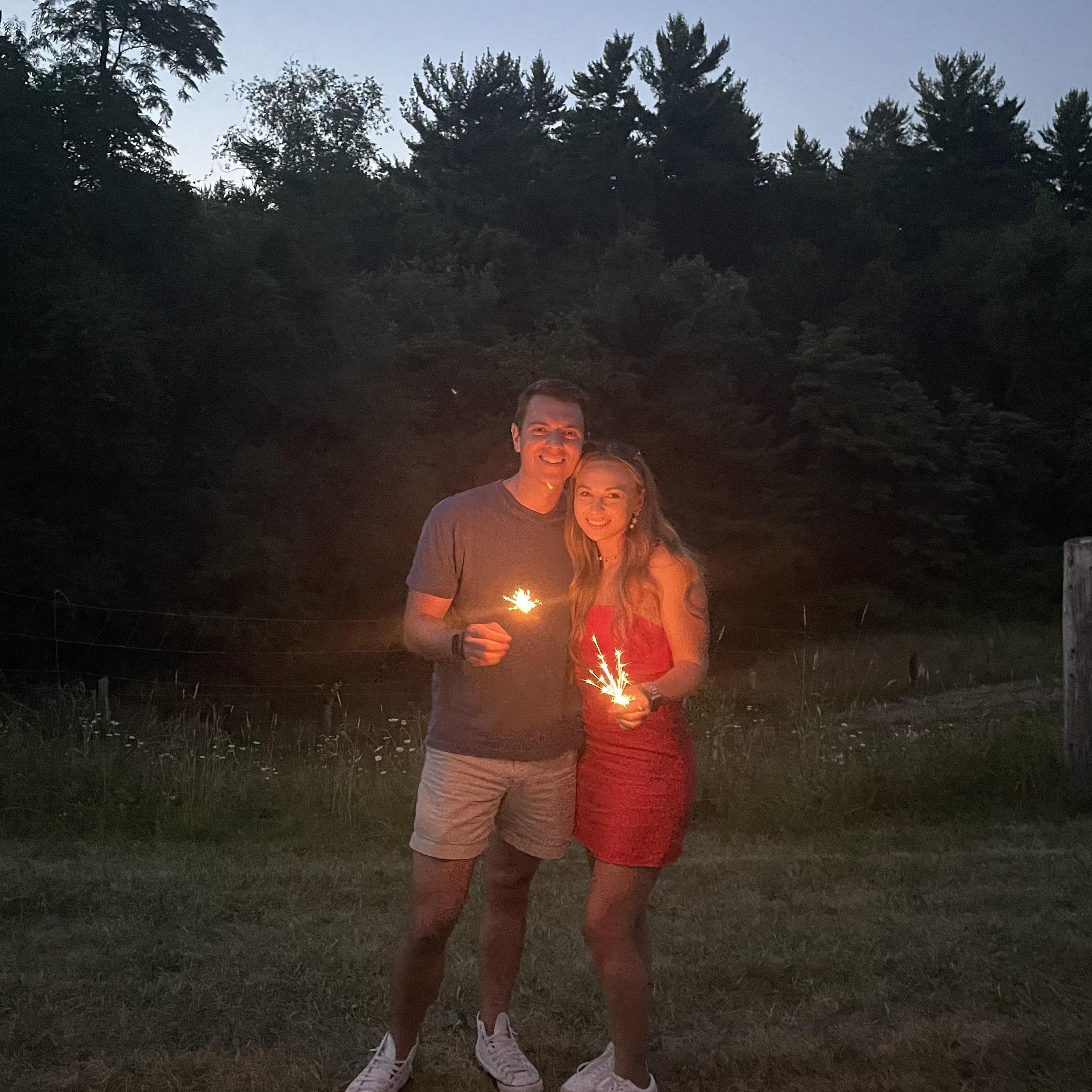 Our first 4th of July together!