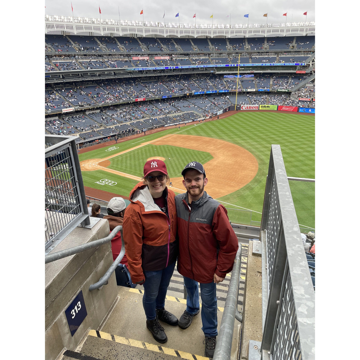 Inside of Yankee Stadium, October 2022