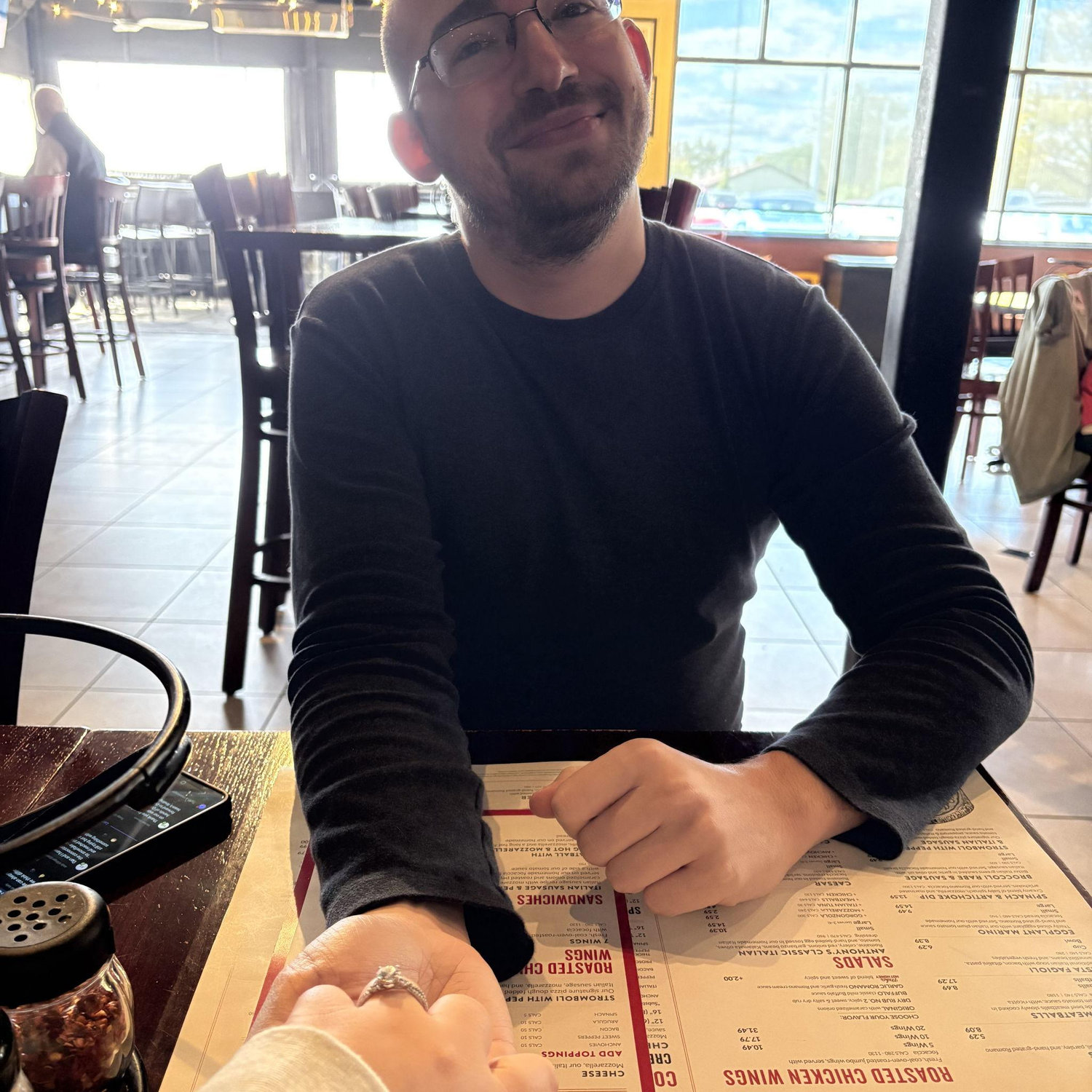 Lunch Date on October 10th 2025, one year until the big day!