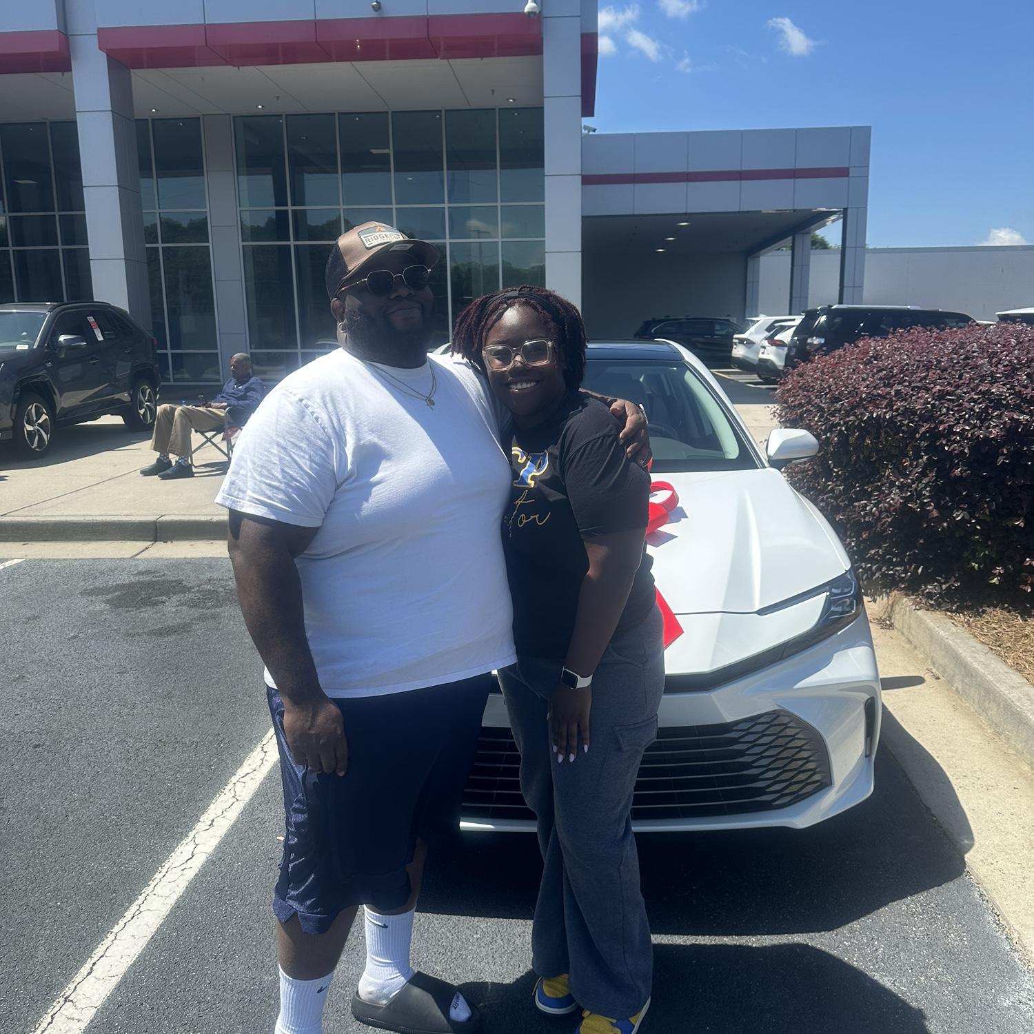 When I had to get a new car after my car accident!
