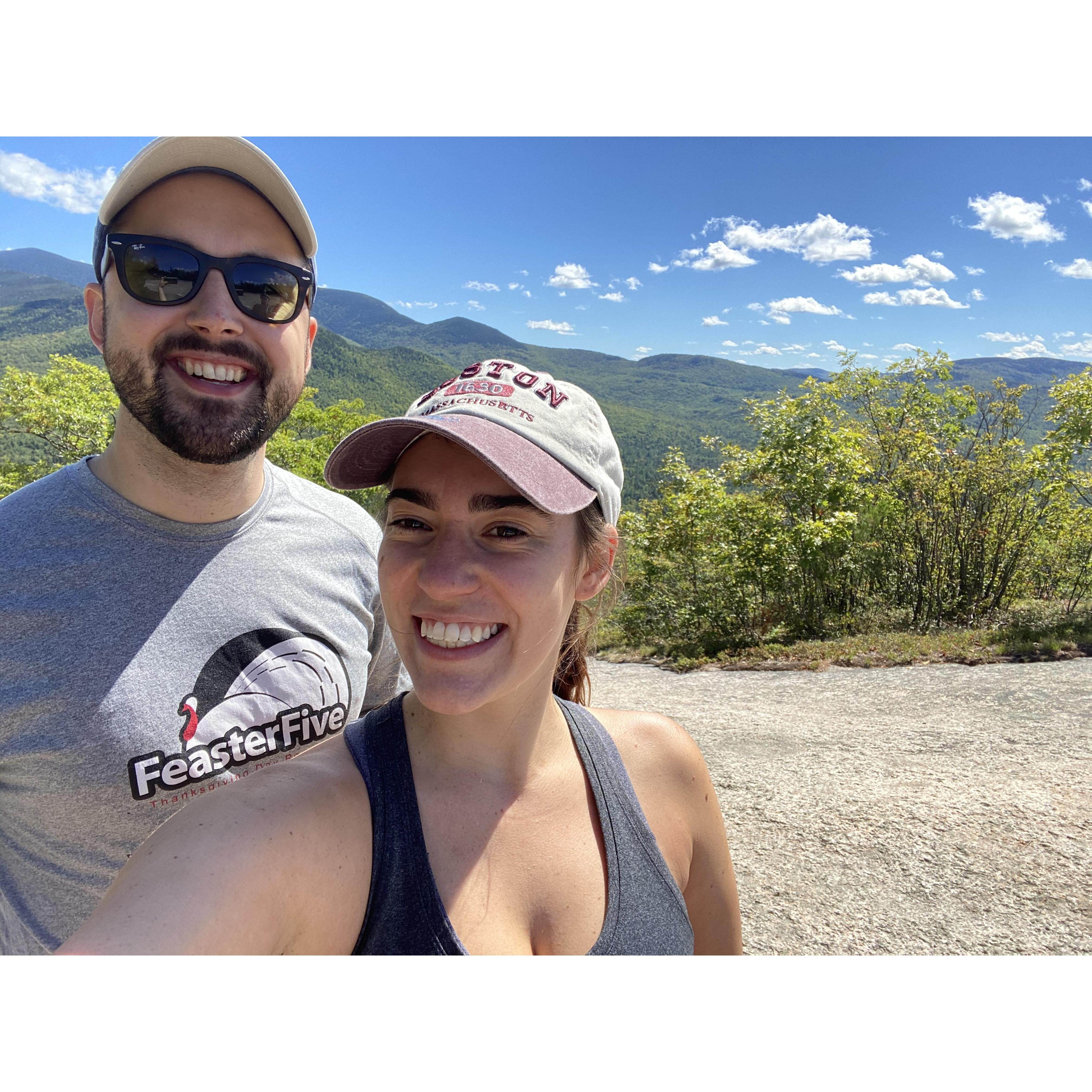 Pretending to be hikers