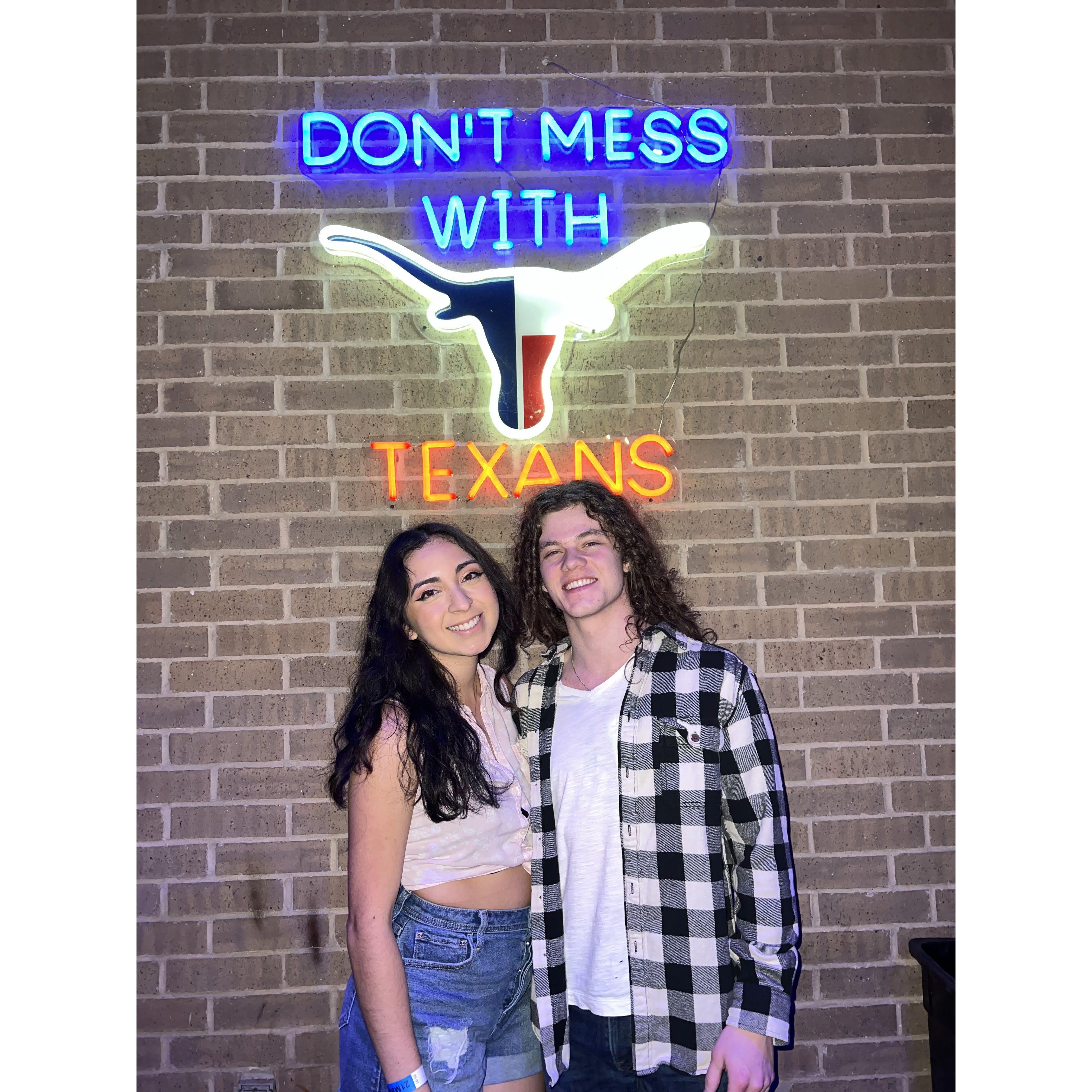 Alex's first time two-stepping