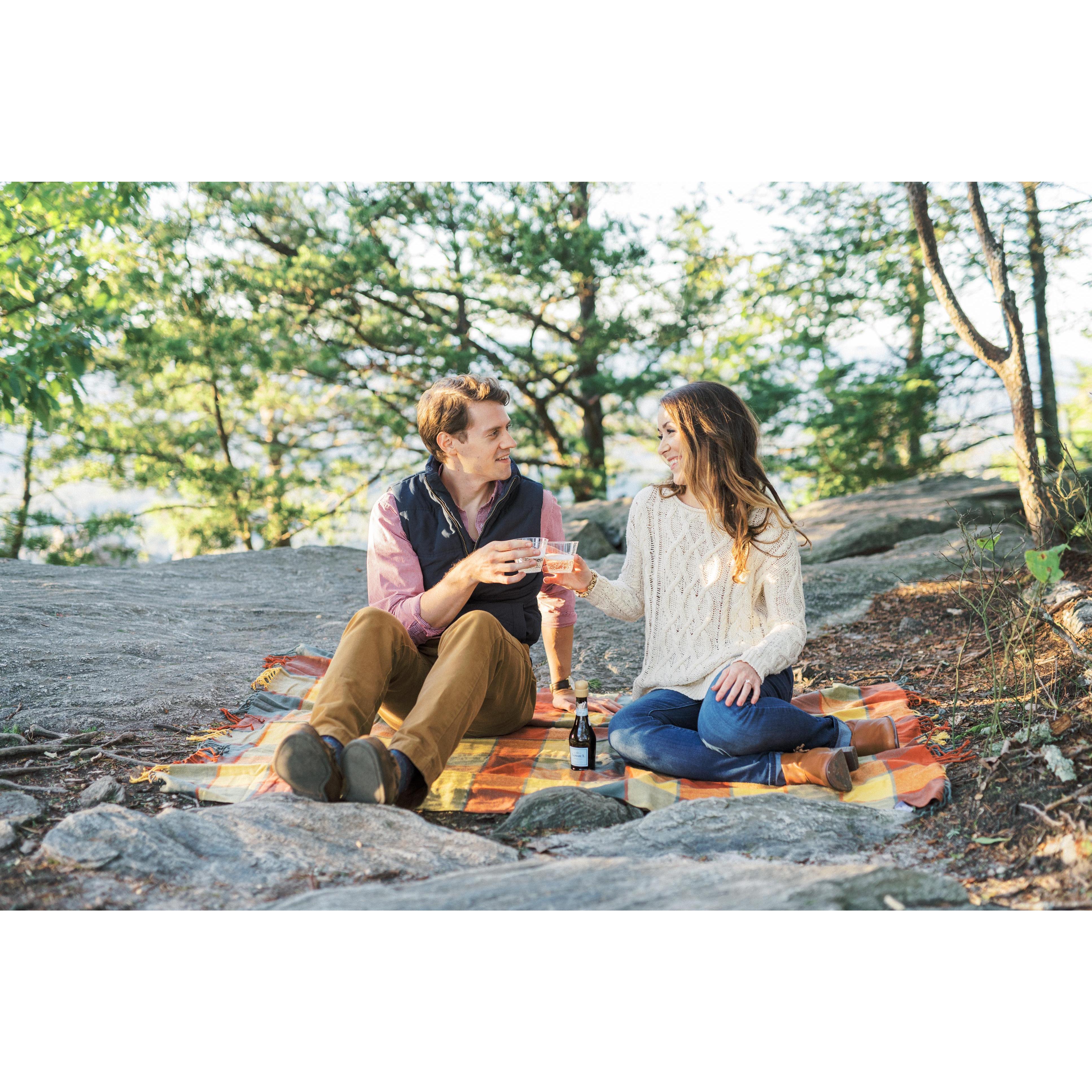 Engagement photo session 10/13/2018