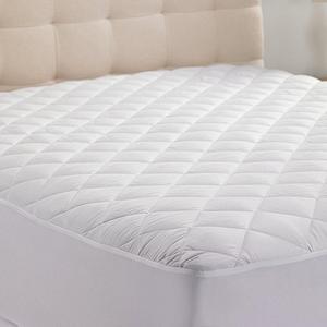 USA - Hypoallergenic Quilted Stretch-to-Fit Mattress Pad By Hanna Kay, 10 Year Warranty-Clyne Collection (Queen)