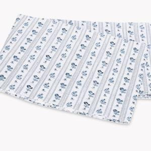 Queen Cabanon Stripe Flat Sheet