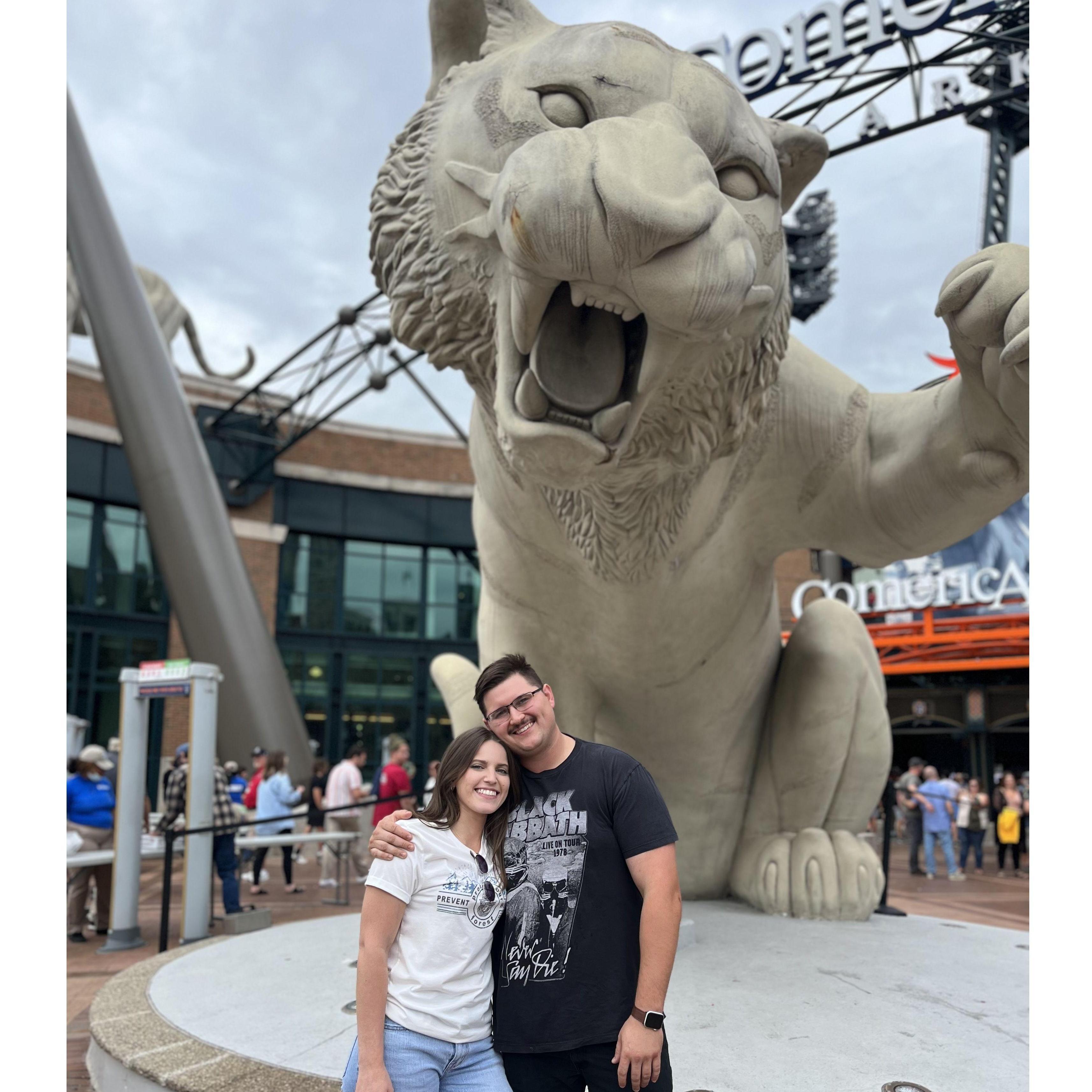 Detroit for the Red Hot Chili Peppers concert