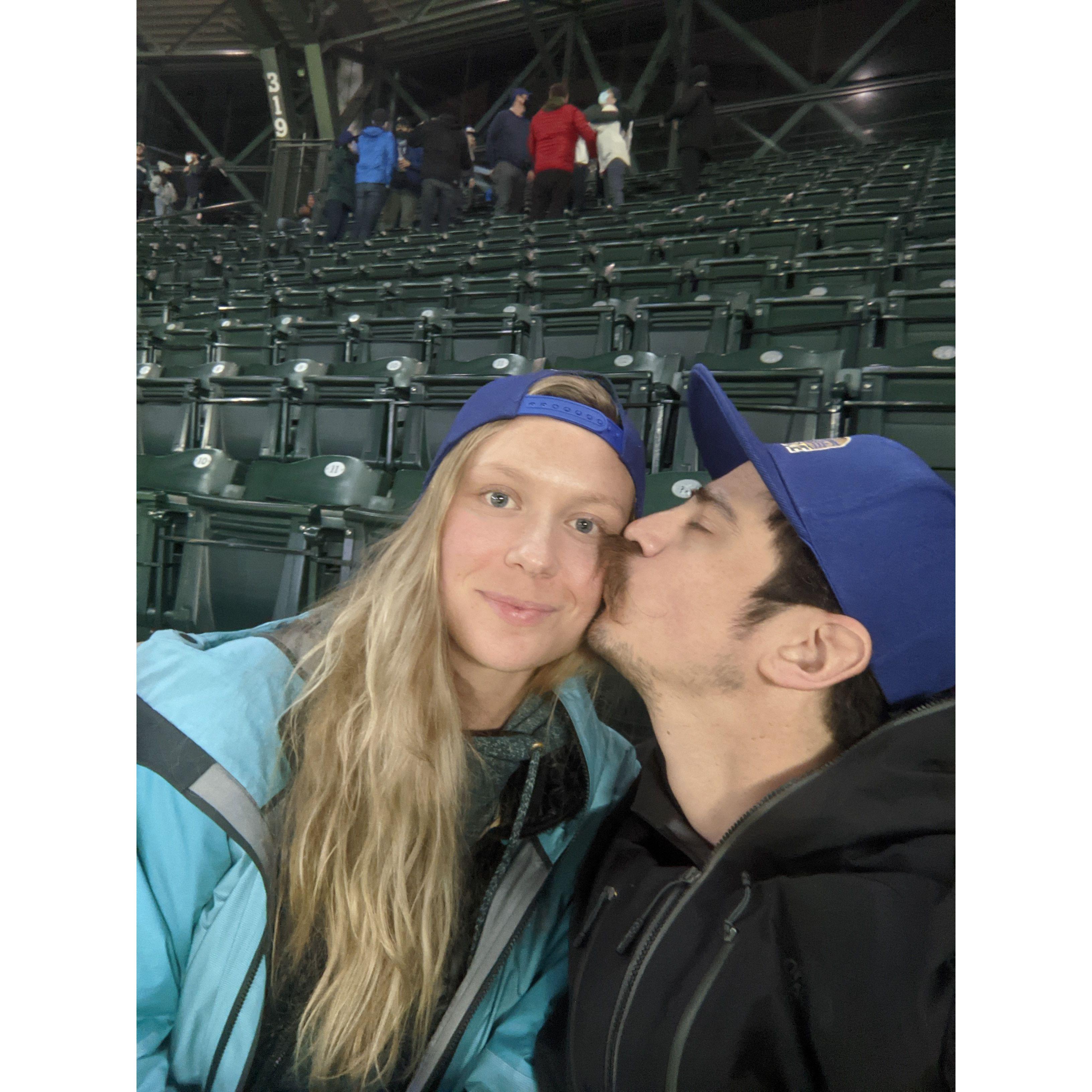 Supporting our Favorite Team!