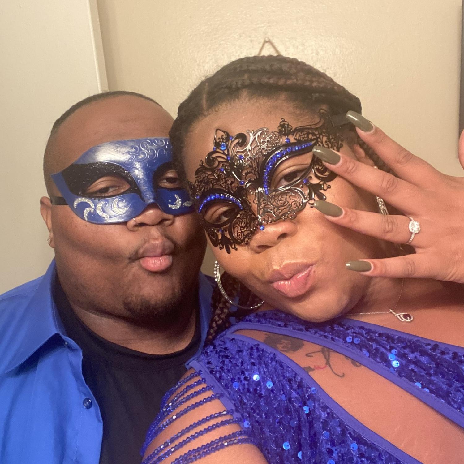 Newly engaged, every other word was “MY FIANCÉ”