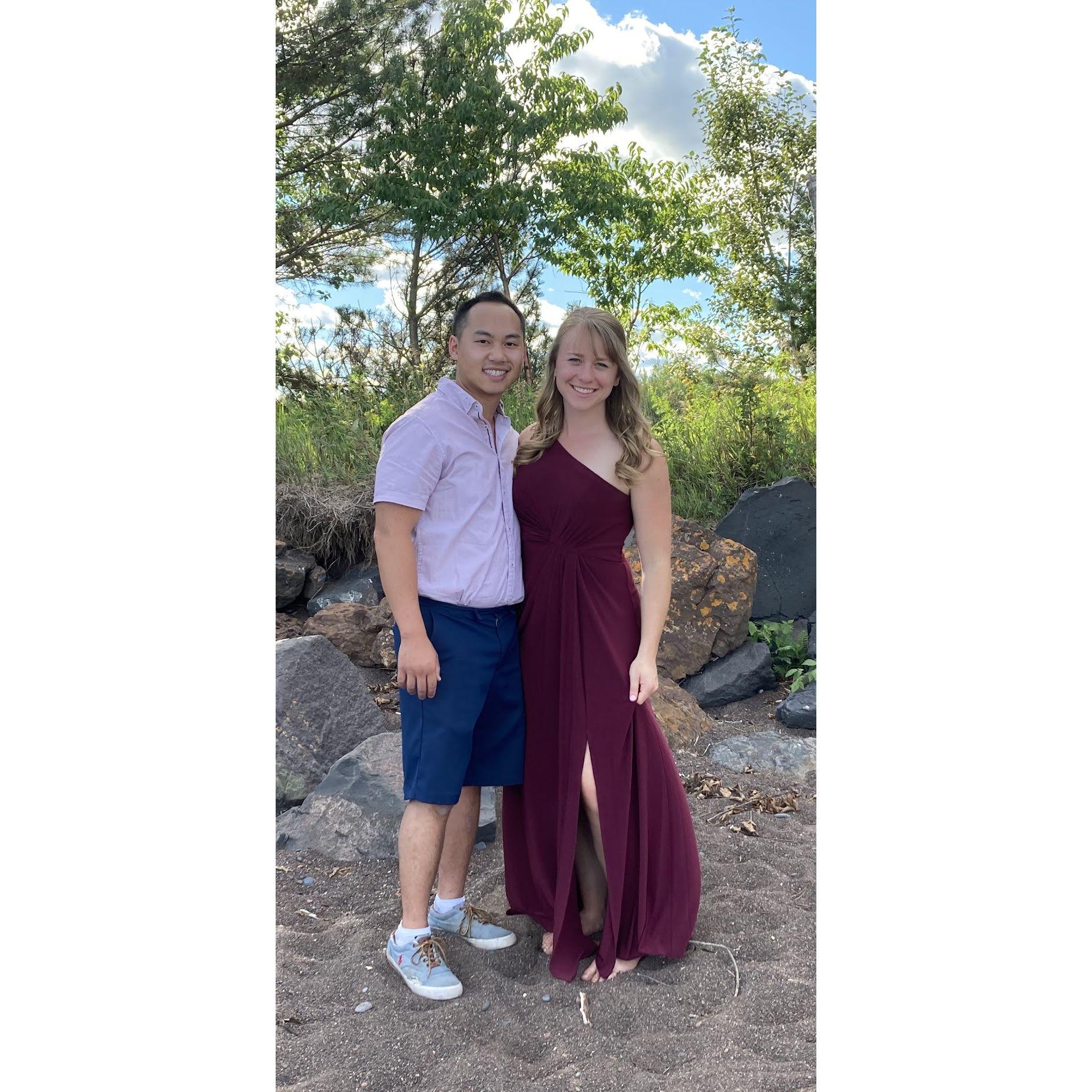 Nathan and Nicole's Wedding on Lake Superior