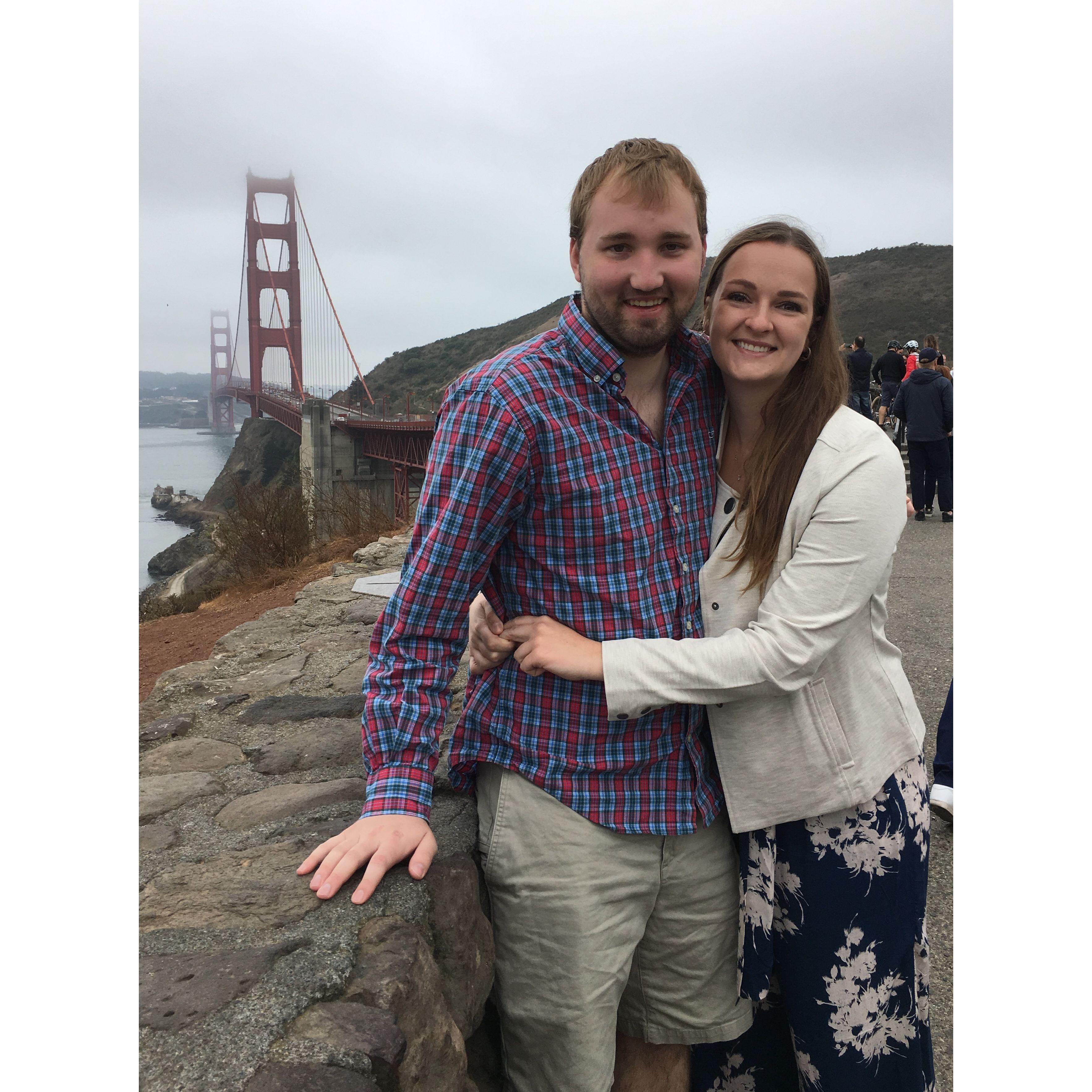 We moved to San Francisco in 2018