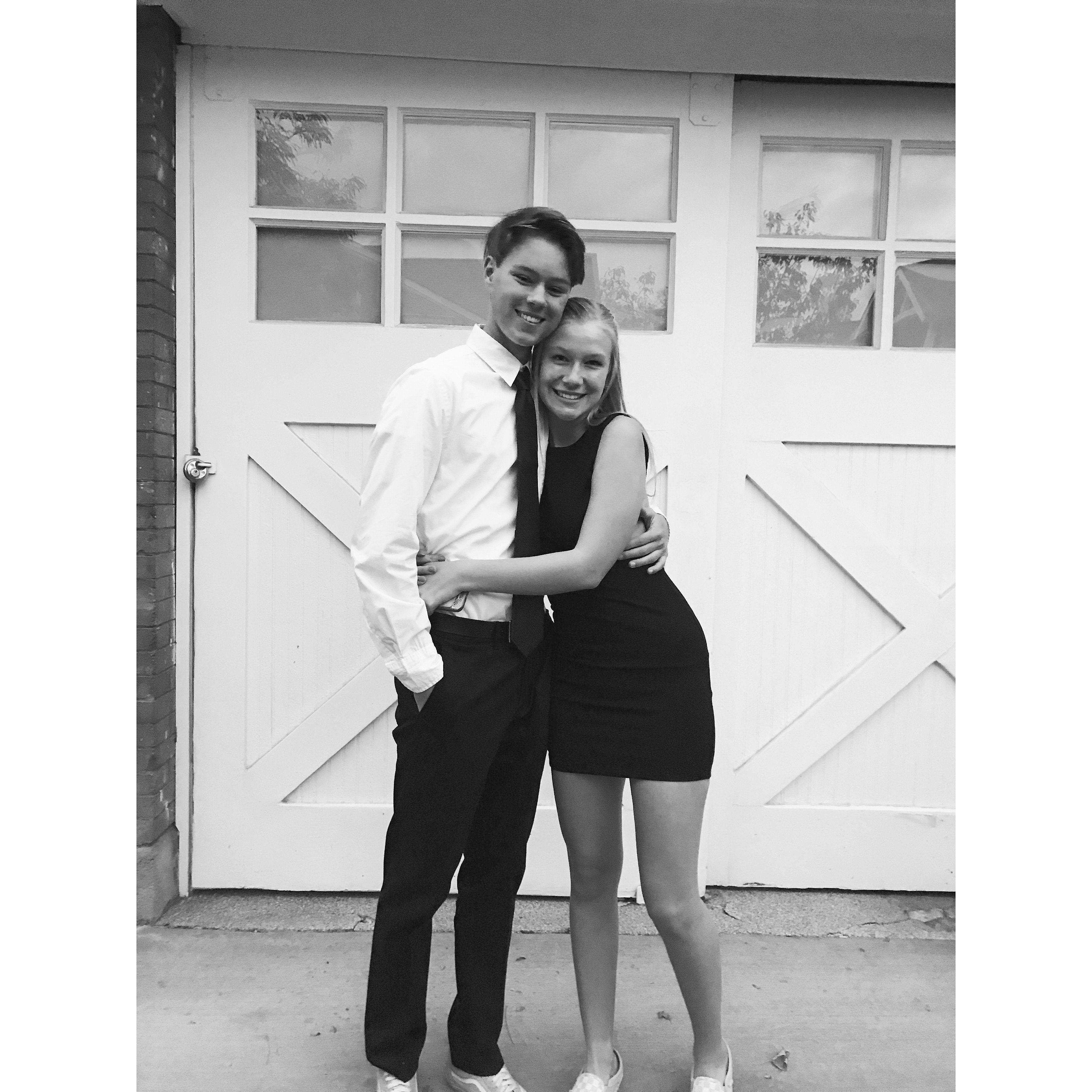 Our first homecoming together, 2018