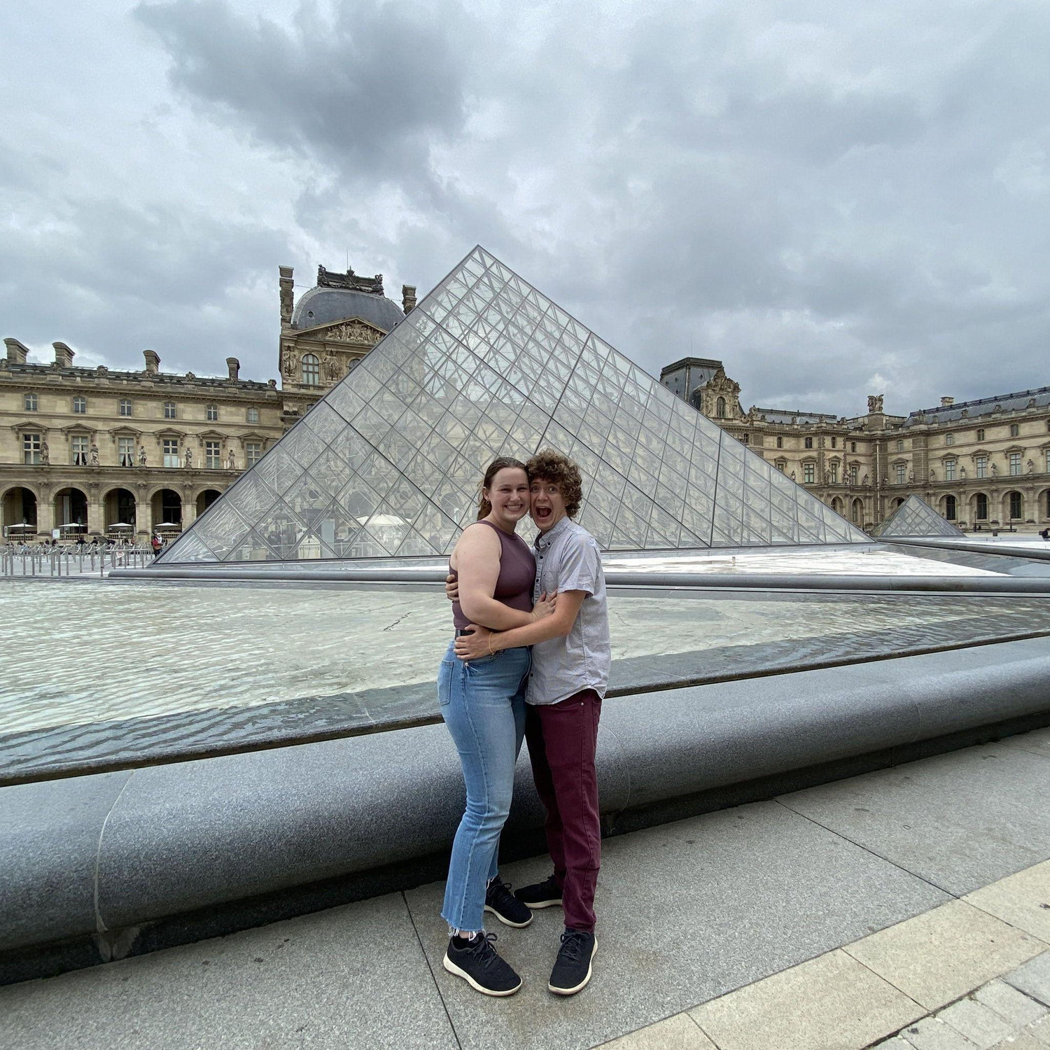 First time at the Louvre!