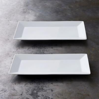 Williams Sonoma Rectangular Platters, Medium, Set of 2