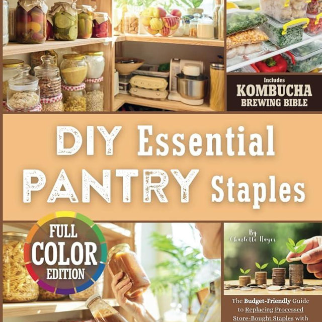 DIY Essential Pantry Staples: The Budget-Friendly Guide to Replacing Processed Store-Bought Staples with Clean, Homemade Alternatives Made from Scratch—Cheaper, Healthier, and Easy to Make