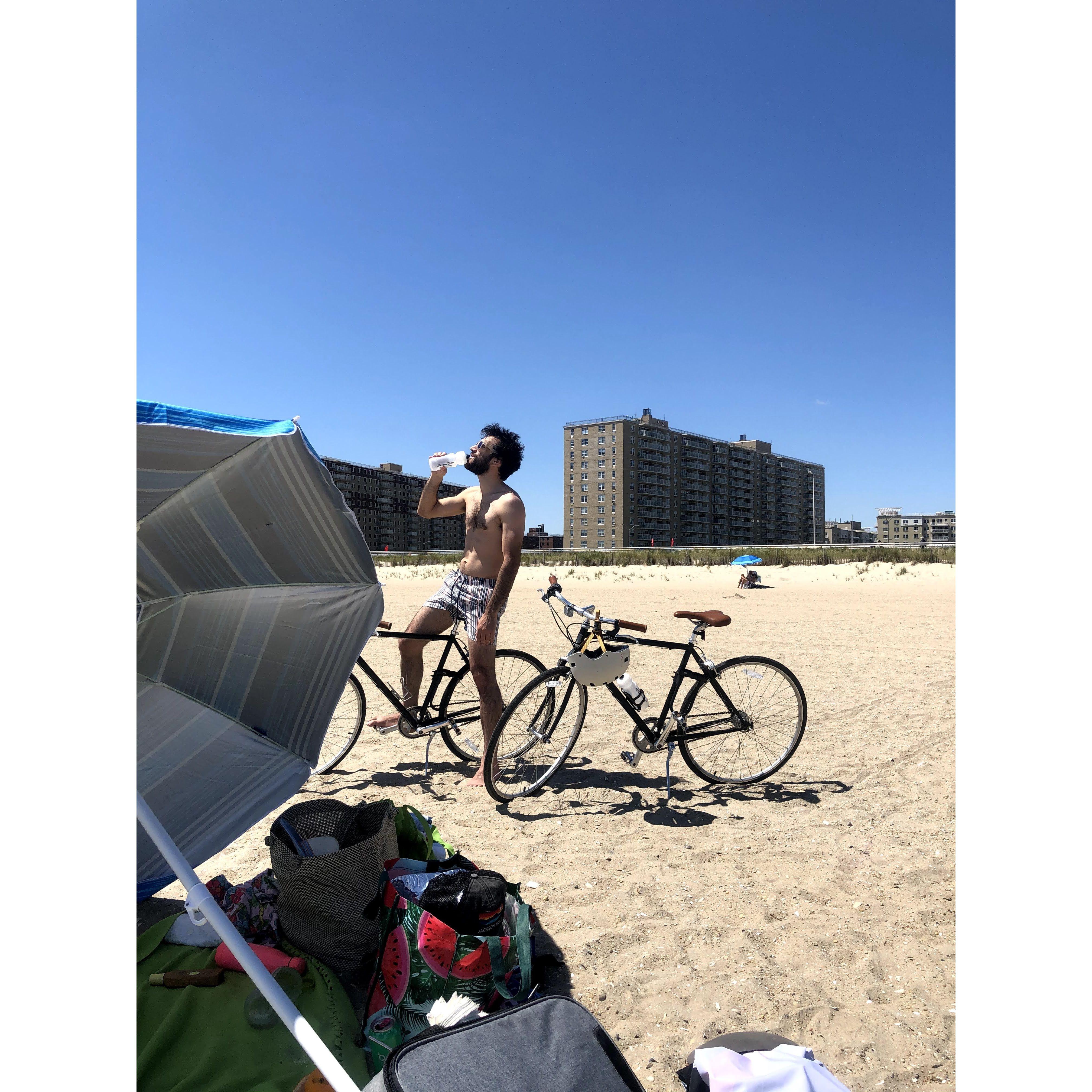 Bike rides to the beach