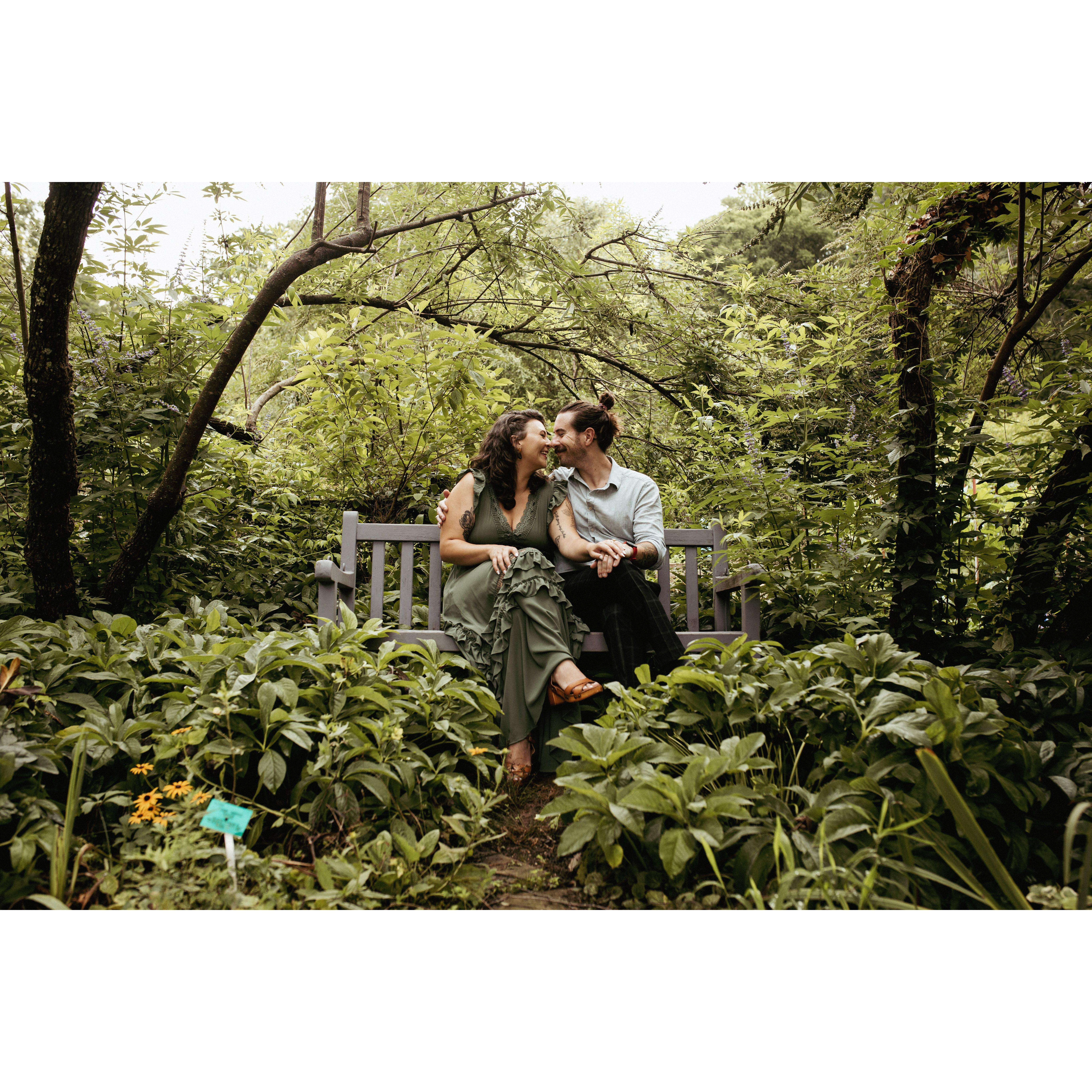 Engagement photos in Clemson, SC