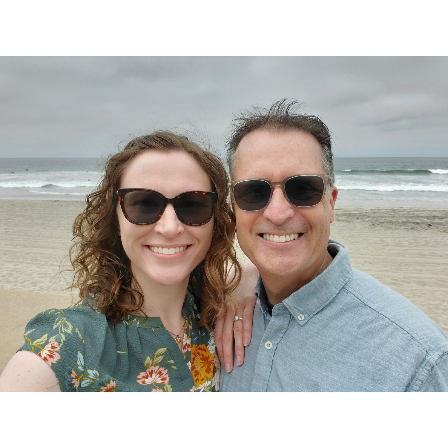 The spot in Carlsbad where we got engaged :)