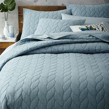 Braided Quilt, King, Moonstone