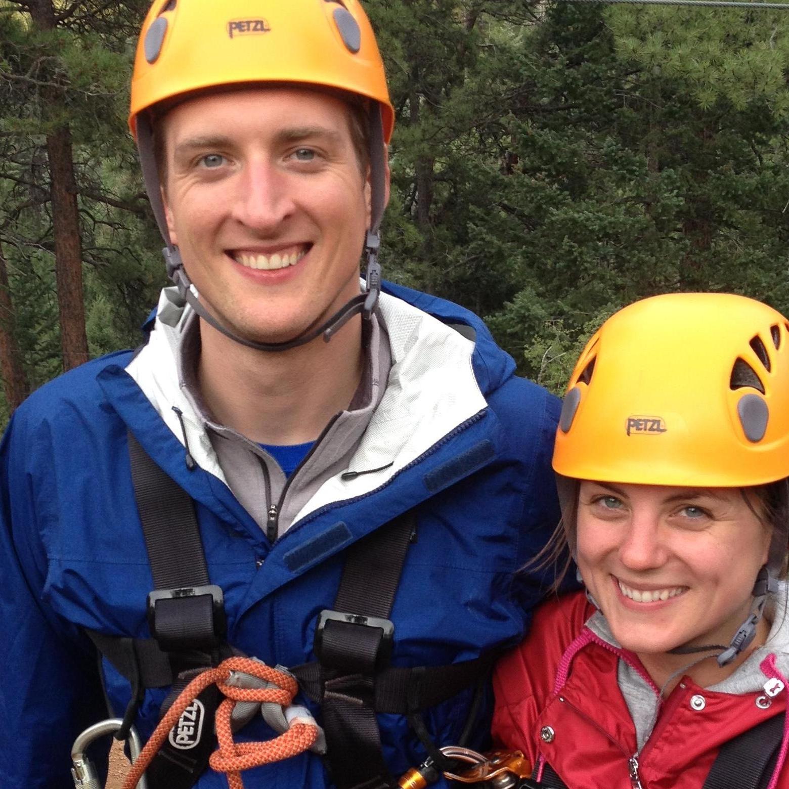 Ready to zip line!