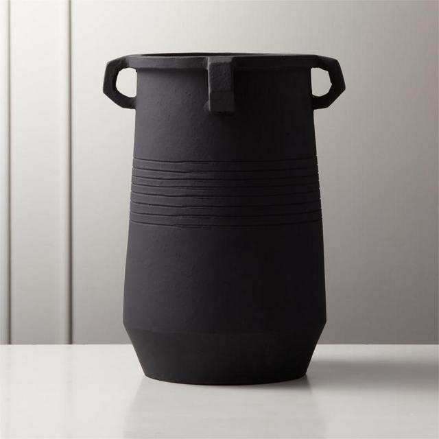 CB2 - Stock Matte Black Vase