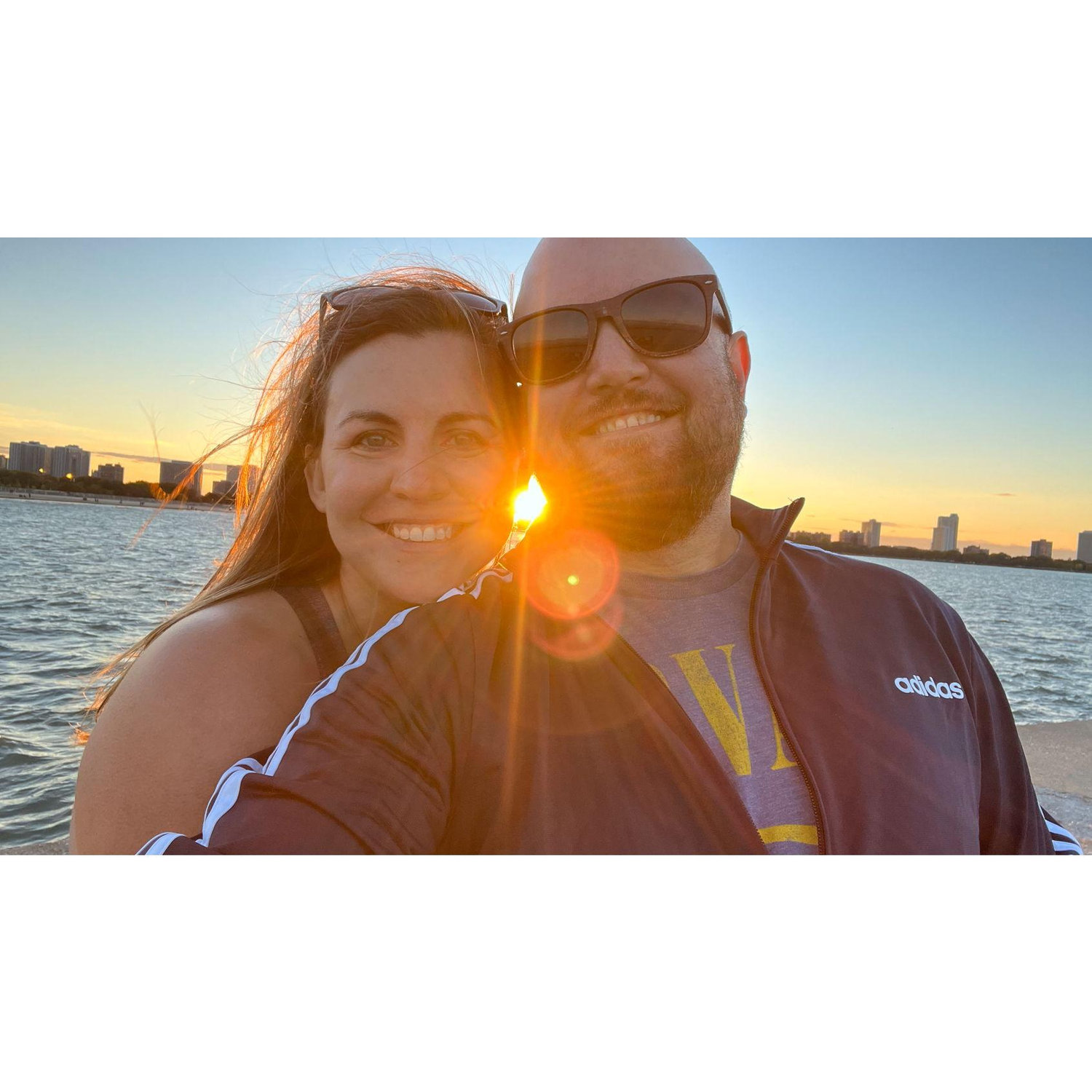 we love sunset bike rides along the lake