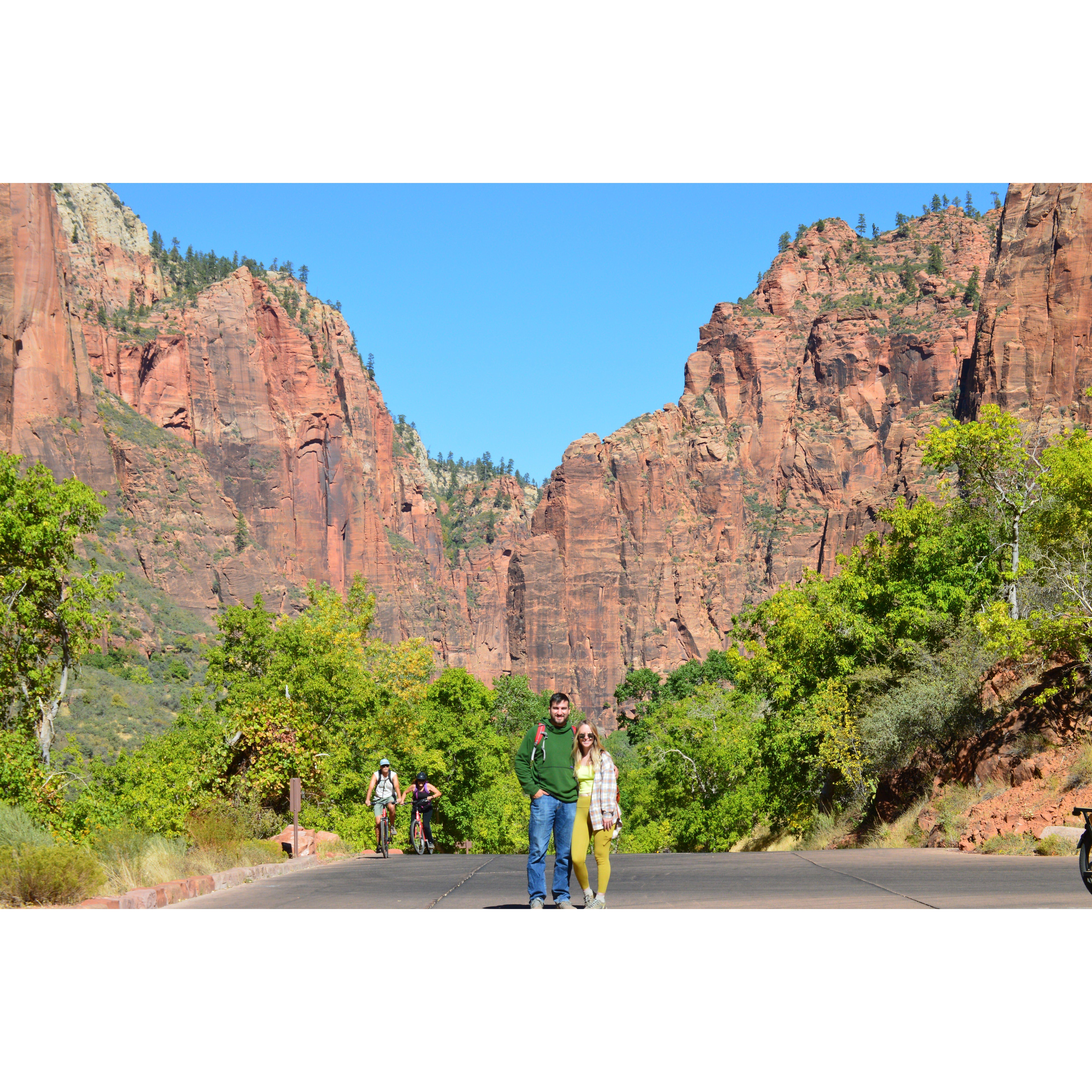 October 2020 - Trip to Zion National Park!