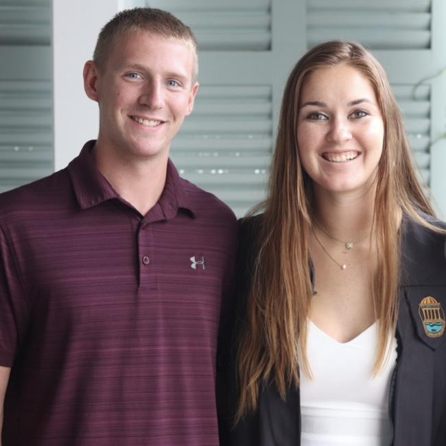 Courtney's graduation from Coastal Carolina University (2021)