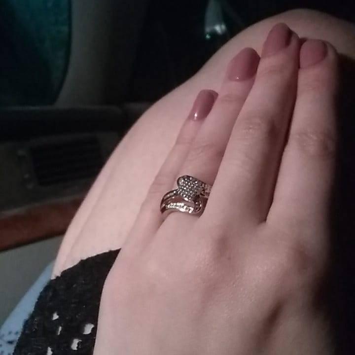 Showing off the bling