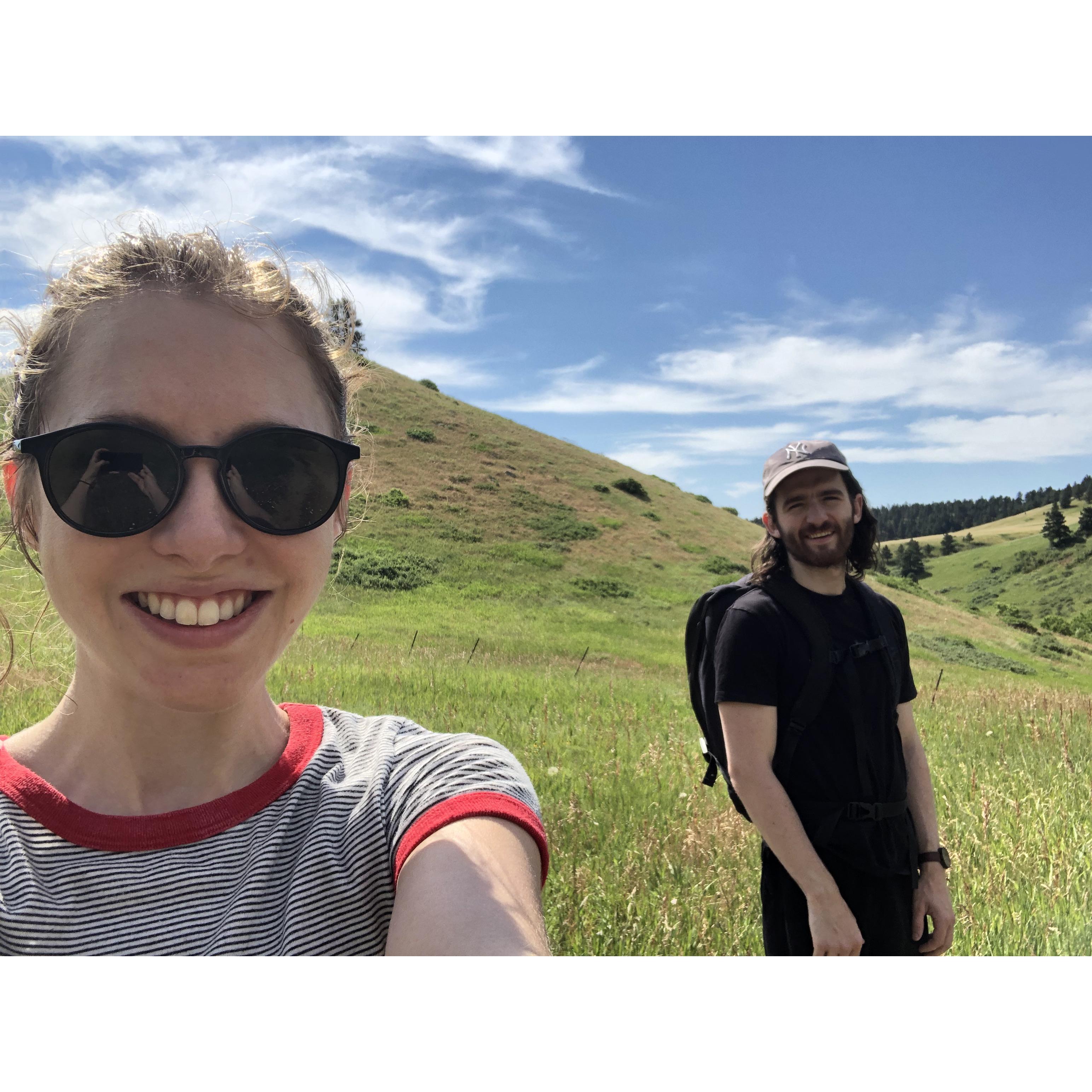 Hiking in Boulder