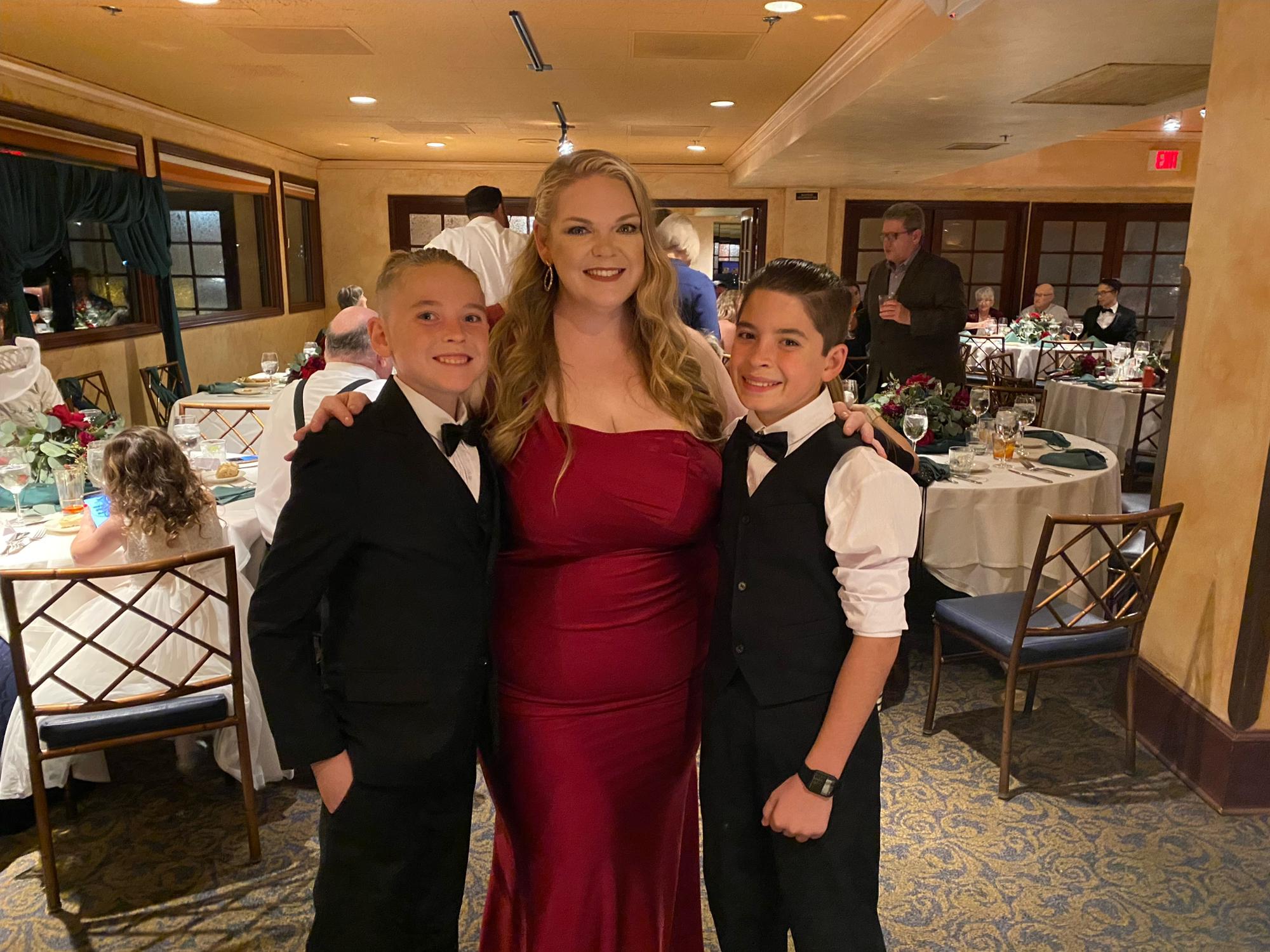 MOH and junior groomsman