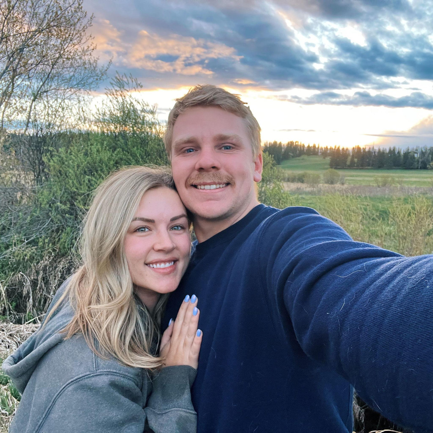 Our first trip to Pidgeon Lake area together