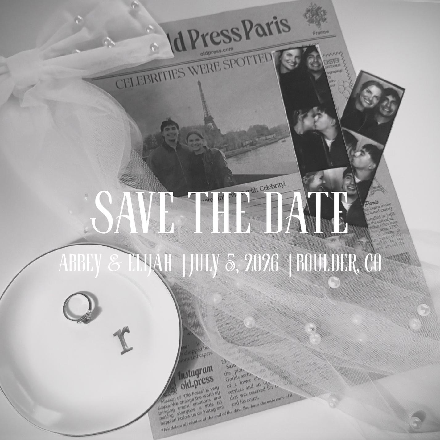 Save the date!