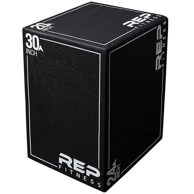 REP Soft Plyo Box | 3-in-1 Foam Jump Box | 3 Size Options 16", 20", 24" | Plyometric Training Platform | Home Gym Equipment | Non-Slip Step Block | Adjustable Workout Box | CrossFit Jump Tool