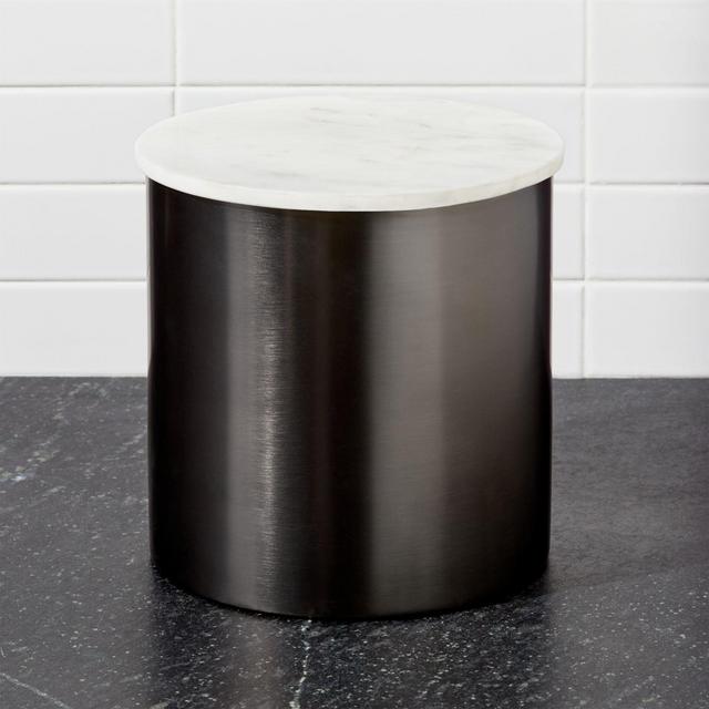 Thompson Graphite/Marble Large Canister